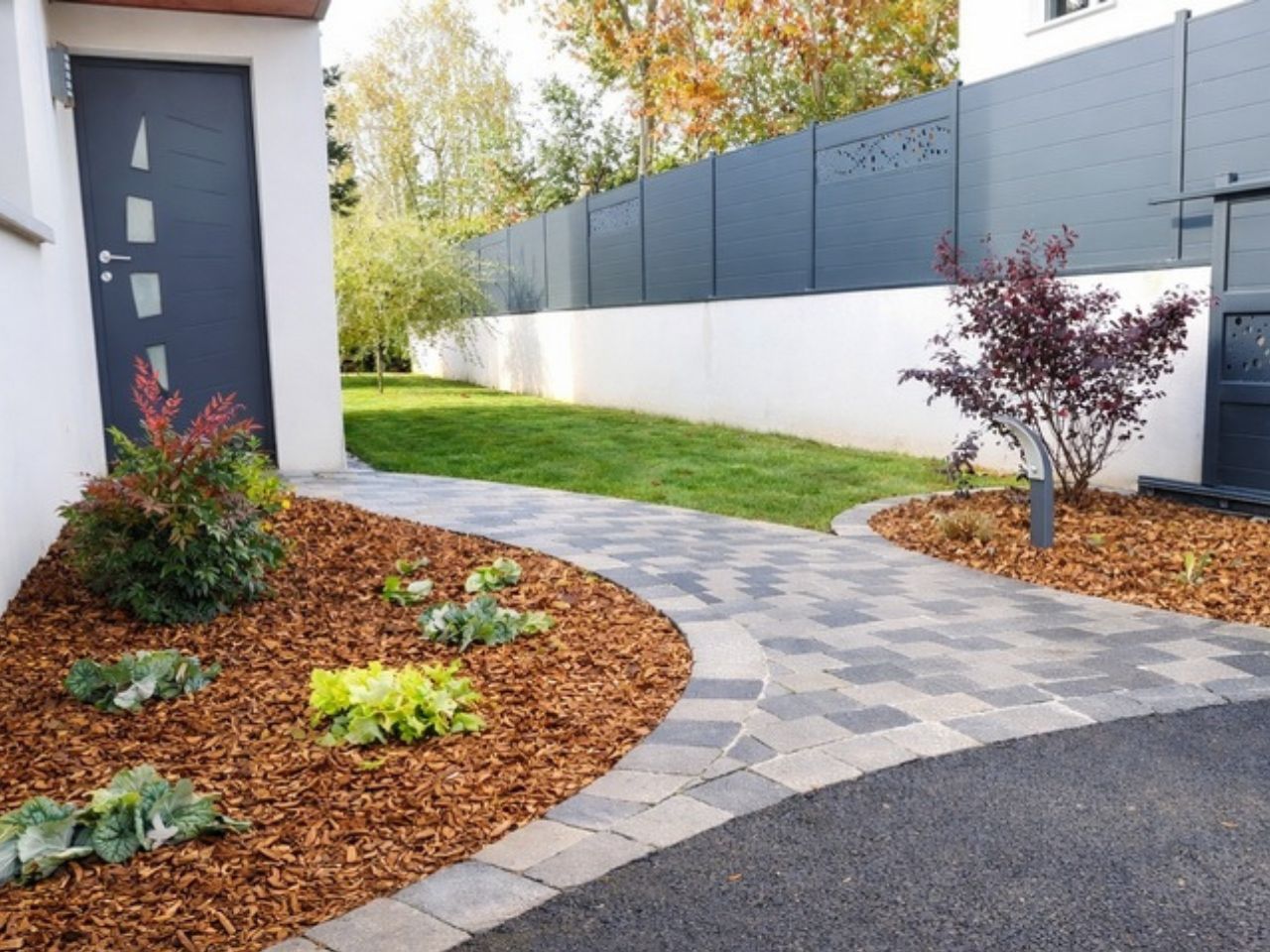 aménagement dallage ambiance paysage